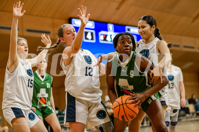 09.03.2025 Österreichischer Basketballverband 2024/25, SLWU16 Vienna Timberwolves vs. UBI Graz
