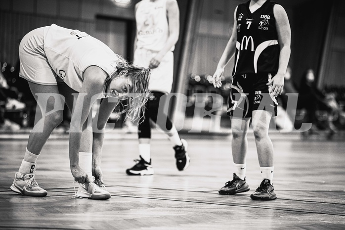 Basketball Basketball Damen Superliga 2021/22, Grunddurchgang 13.Runde Basket Flames vs. DBB LZ Oberösterreich
