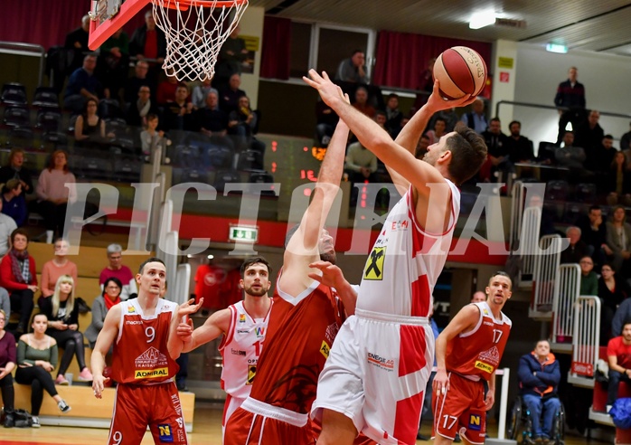 Basketball ABL 2018/19 Grunddurchgang 24. Runde Flyers Wels vs Traiskirchen Lions