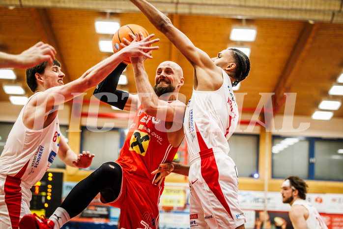 Basketball, win2day Basketball Superliga 2024/25, Grunddurchgang 8.Runde, SKN St. Pölten, Flyers Wels, Christian Von Fintel (27)