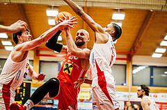 Basketball, win2day Basketball Superliga 2024/25, Grunddurchgang 8.Runde, SKN St. Pölten, Flyers Wels, Christian Von Fintel (27)