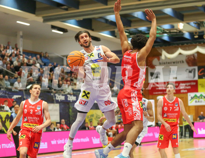 Basketball Superliga 2024/25, Grunddurchgang 17.Runde Gmunden Swans vs. Traiskirchen Lions