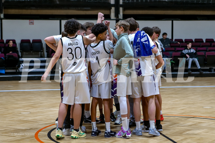 18.01.2025 Österreichischer Basketballverband 2024/25, SLMU14, Vienna United vs. Ubsc Juniors The Castle Gate
