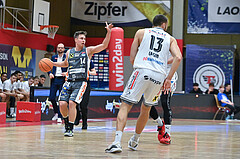 Basketball, Superliga 2024/25, Plazierungsrunde 7.Runde, Flyers Wels vs. Klosterneuburg Dukes,
