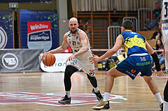 Basketball, Superliga 2024/25, 9. Plazierungsrunde, Flyers Wels vs. UBSC Graz,
