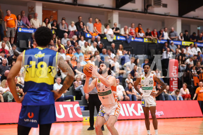Basketball Superliga 2023/24, Playoff, Semifinale Spiel 1 Klosterneuburg Dukes vs. UBSC Graz


