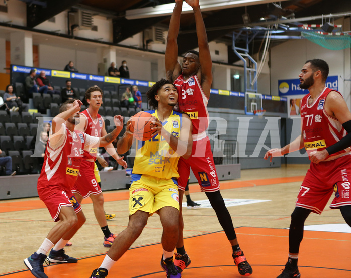Basketball Superliga 2021/22, NÖ-Cup Traiskirchen Lions vs. SKN St.Pölten