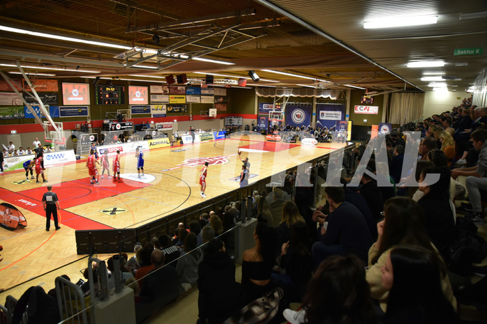Basketball Superliga 2019/20,  1.Plazierungsrunde Flyers Wels vs. Gmunden Swans