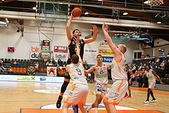 Basketball Superliga 2021/22, 3.Qualifikationsrunde Klosterneuburg Dukes vs. Flyers Wels