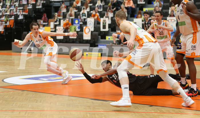 Basketball Superliga 2020/21, Viertelfinale Spiel 1 Klosterneuburg Dukes vs. Flyers Wels