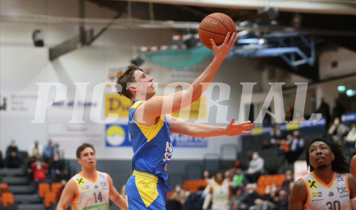 Basketball Superliga 2021/22, Grunddurchgang 14.Runde Klosterneuburg Dukes vs. SKN St. Pölten


