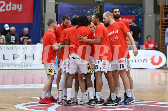 Basketball Superliga 2024/25, Playoff, Viertelfinale Spiel 3, Flyers Wels vs BBC Nord Dragonz,
