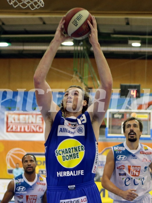 Basketball ABL 2015/16 Grunddurchgang 1.Runde  Kapfenberg Bulls vs Gmunden Swans