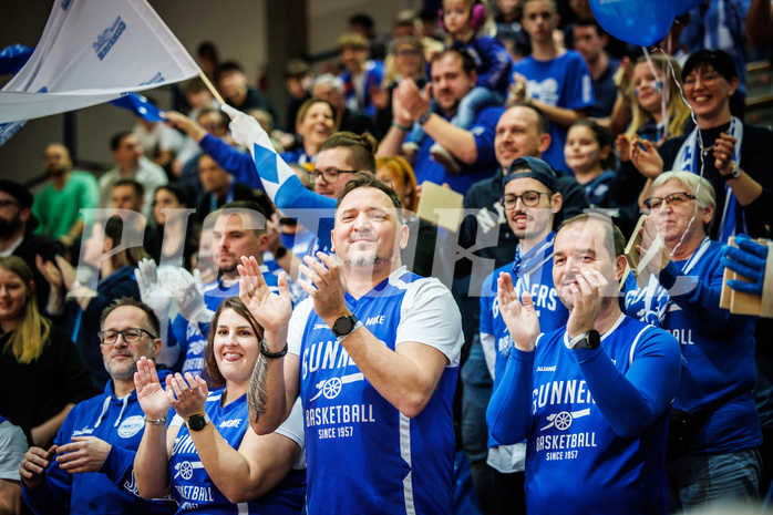 Basketball, Basketball Austria Cup 2022/23, Halbfinale 1, Oberwart Gunners, Gmunden Swans, #gunfire