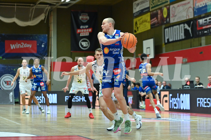 Basketball, Superliga 2024/25, Grunddurchgang 12.Runde, Flyers Wels vs. Oberwart Gunners,