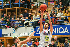 Basketball Superliga 2022/23, Grunddurchgang 17.Runde Gmunden Swans vs. BC Vienna