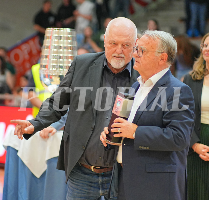 Basketball, Basketball Superliga 2024/25, Playoffs, Finale Spiel 1, Oberwart Gunners vs. BBC Nord Dragonz