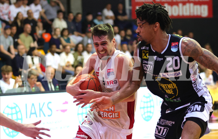 Basketball Superliga 2022/23, Playoff, Finale Spiel 2 BC Vienna vs. Gmunden Swans


