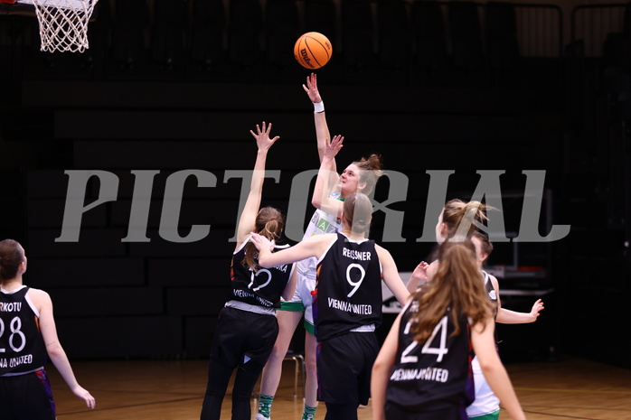 17.12.2023, Graz, Raiffeisen Sportpark, Basketball Damen Superliga 2023/24, Grunddurchgang 7.Runde, UBI Holding Graz - Vienna United Women,  