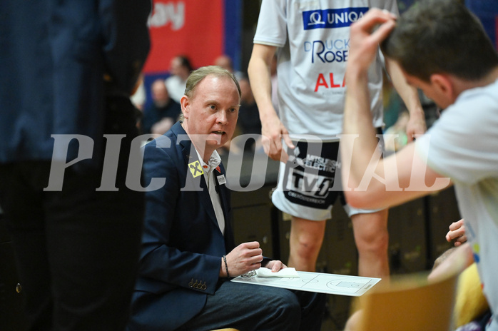 Basketball Superliga 2023/24, 8.Plazierungsrunde,
Flyers Wels vs. Gmunden Swans

