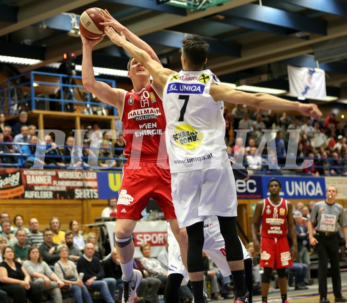 Basketball ABL 2016/17, Grunddurchgang 23.Runde Gmunden Swans vs. BC Vienna


