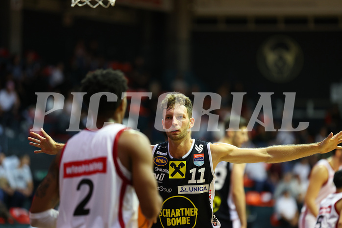 Basketball Superliga 2024/25, Gruunddurchgang 1.Runde BC Vienna vs. Gmunden Swans