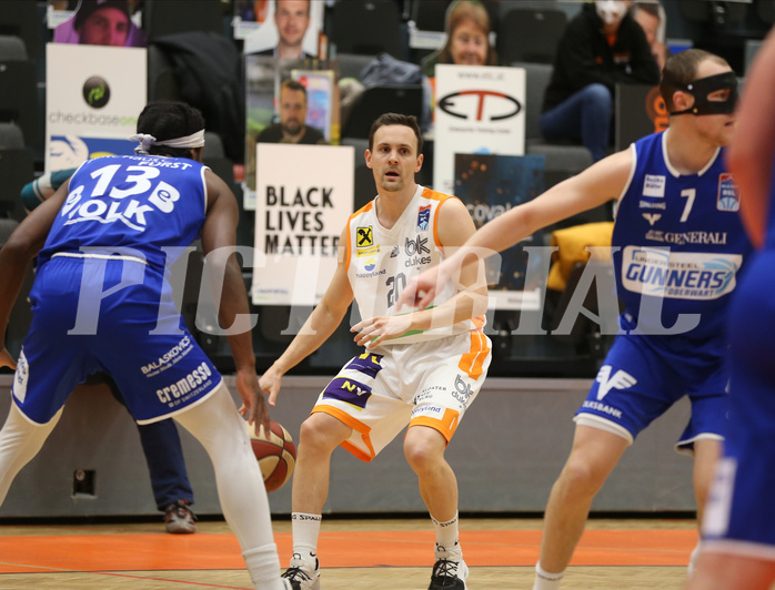 Basketball Superliga 2020/21, Grunddurchgang 17.Runde Klosterneuburg Dukes vs. Oberwart Gunners