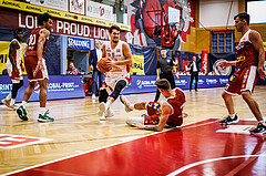 Basketball, win2day Basketball Superliga 2022/23, Grunddurchgang 1.Runde, Traiskirchen Lions, BC GGMT Vienna, Bogic Vujosevic (5)