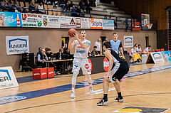 Basketball, Basketball Superliga 2022/23, 1. Platzierungsrunde, Oberwart Gunners, Gmunden Swans, 