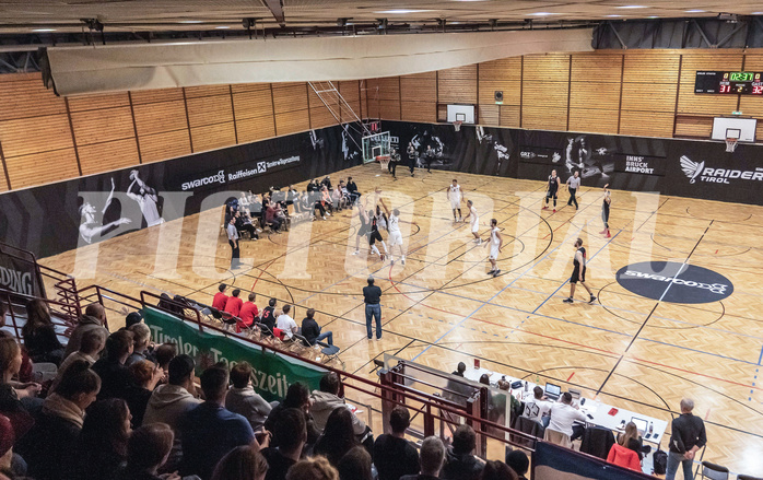 Basketball 2.Bundesliga 2019/20, Grunddurchgang 11.Runde Raiders Tirol vs. Mistelbach Mustengs


