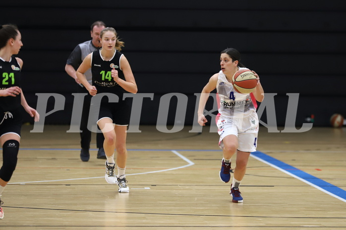 20.03.2022, Basketball Damen Superliga 2021/22, Grunddurchgang 10.Runde, UBSC-DBBC Graz vs. Basket Flames,  