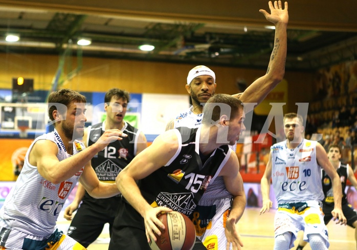 Basketball ABL 2015/16 Grunddurchgang 29.Runde Kapfenberg Bulls vs. Traiskirchen Lions