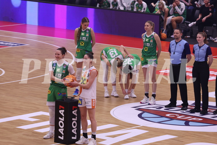 19.01.2025, Graz, Raiffeisen Sportpark, Basketball Austria Cup 2025, Final Four, Finale, Klosterneuburg Duchess vs. UBI Graz,  