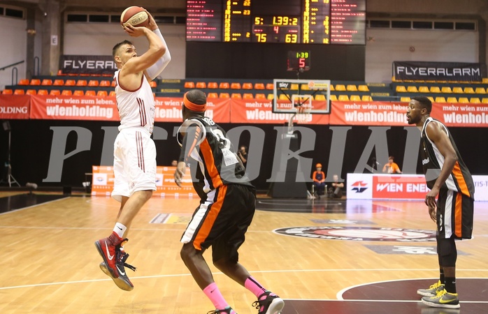 Basketball ABL 2015/16, Grunddurchgang 20.Runde BC Vienna vs. BK Dukes Klosterneuburg


