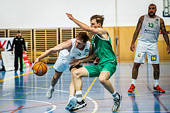 Basketball, Basketball Zweite Liga 2024/25, Grunddurchgang 16.Runde, UDW Alligators, KOS Celovec, Luis Göd (2)