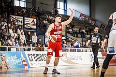 Basketball, ABL 2018/19, Playoff VF Spiel 1, Oberwart Gunners, BC Vienna, Luca Gvozden (10)