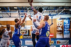 Basketball, ABL 2018/19, Playoff HF Spiel 1, Oberwart Gunners, Gmunden Swans, Dwane Miner (6)