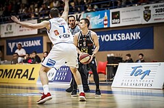 Basketball, ABL 2018/19, Grunddurchgang 19.Runde, Oberwart Gunners, Flyers Wels, Dagur Jonsson (9)