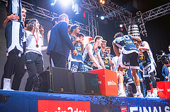 Basketball, Win2Day Superliga 2022/23, Playoff, Finale Spiel 4, BC Vienna, Gmunden Swans, 