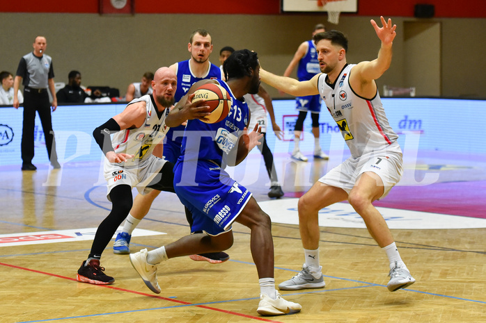Basketball Superliga 2020/21, Platzierungsrunde 10. Runde Flyers Wels vs. Oberwart