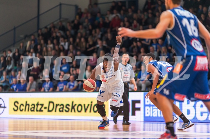 Basketball ABL 2015/16 Grunddurchgang 19.Runde Oberwart Gunners vs. Kapfenberg Bulls