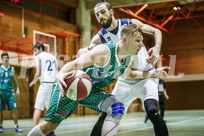 Basketball, 2.Bundesliga, Grunddurchgang 4.Runde, BBC Nord Dragonz, KOS Celovec, Erik Kralj (13)