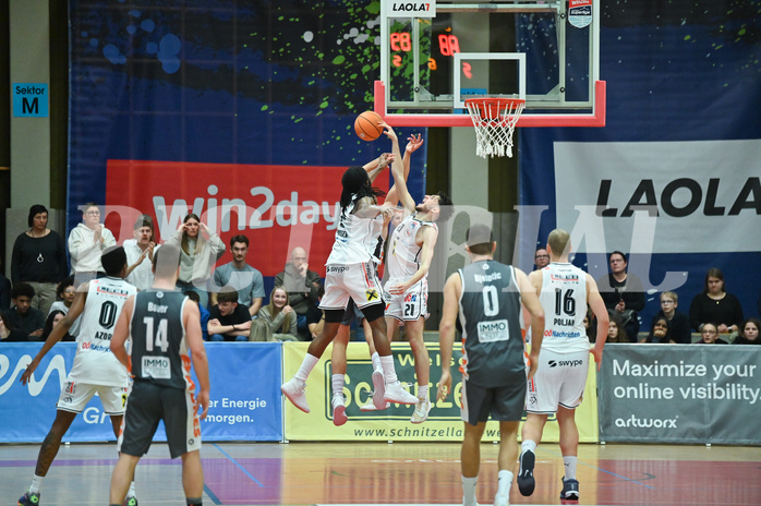 Basketball, Superliga 2024/25, Grunddurchgang 19.Runde, Flyers Wels vs. Klosterneuburg,