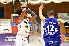 Basketball ABL 2017/18, Grunddurchgang 22.Runde Gmunden Swans vs. Oberwart Gunners