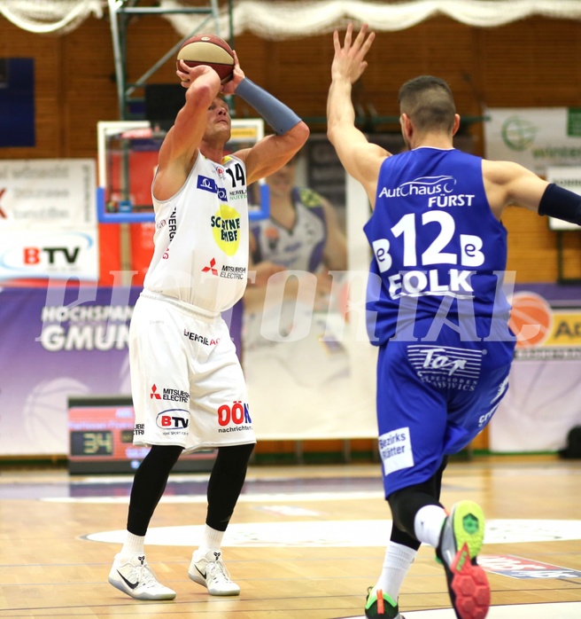 Basketball ABL 2017/18, Grunddurchgang 22.Runde Gmunden Swans vs. Oberwart Gunners