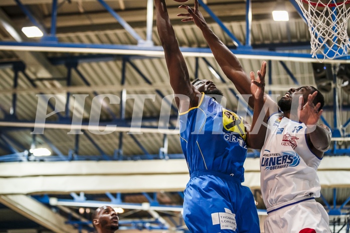 Basketball, ABL 2018/19, Grunddurchgang 9.Runde, Oberwart Gunners, UBSC Graz, C.J. Turman (4)
