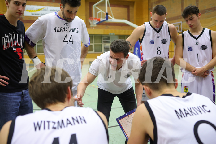 Basketball Zweite Liga 2023/24, Grunddurchgang 16.Runde Vienna United vs. Güssing Blackbirds
