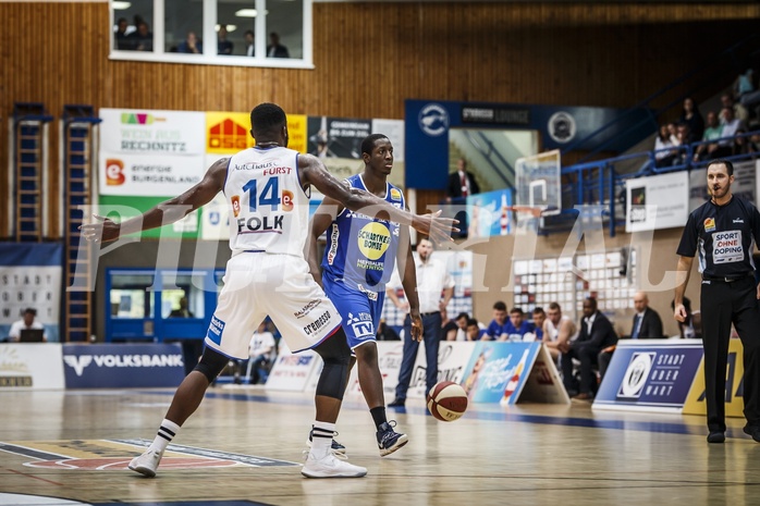 Basketball, ABL 2018/19, Playoff HF Spiel 2, Oberwart Gunners, Gmunden Swans, Torrion Brummitt (17) Basketball, ABL 2018/19, Playoff HF Spiel 2, Oberwart Gunners, Gmunden Swans, Torrion Brummitt (17)