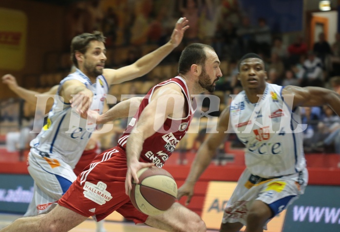 13.04.2017 Basketball ABL 2016/17 Grunddurchgang 32. Runde Kapfenberg bulls vs BC Vienna