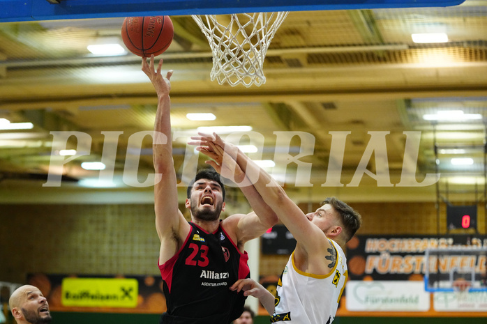 Basketball 2. Liga 2021/22, Grundduchgang 16.Runde , Fuerstenfeld vs. Mistelbach


